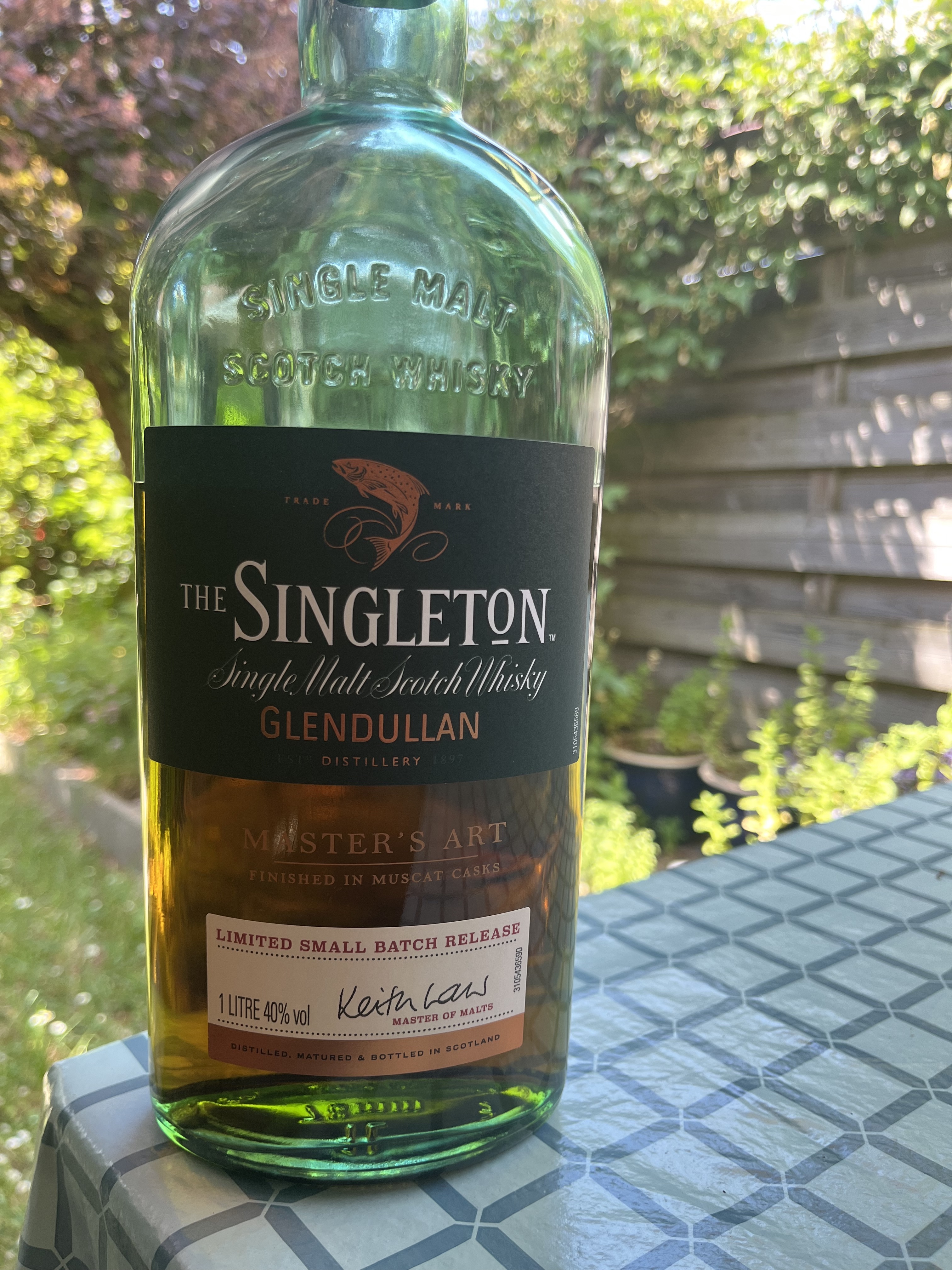 Singleton of Glendullan Master's Art